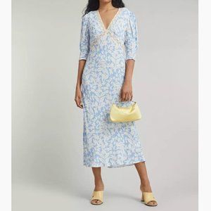 RIXO Gemma Midi-Dress, Never Worn, Size 2(US)